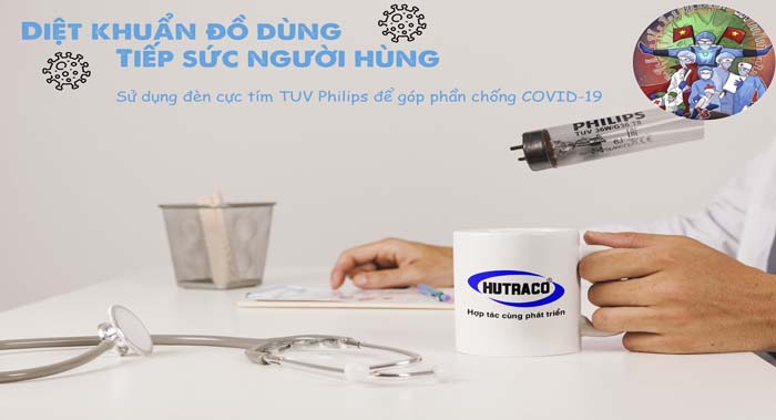 Bóng đèn cực tím tia UV Philiips khử trùng bệnh viện