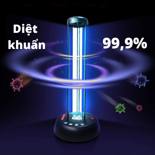 Bóng đèn diệt khuẩn tia cực tím UV Philips hiệu quả khử trùng lên tới 99,9%