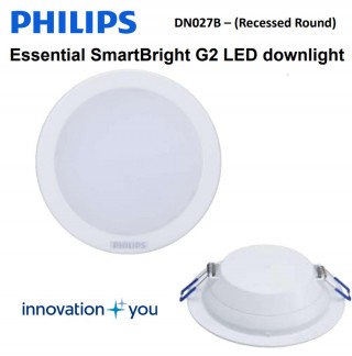 Đèn downlight âm trần LED Philips SmartBright DN027B LED12/CW D150 15W